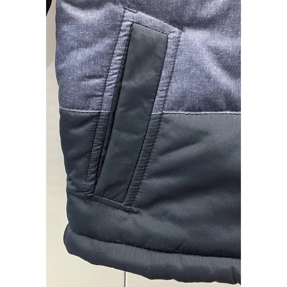 OshKosh B'gosh Jacket Boys 6 Colorblock Hooded Sherpa Puffer‎ Water Resistant